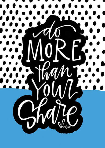 Do More White Modern Wood Framed Art Print with Double Matting by Wieners, Valerie