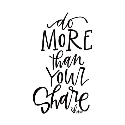 Do More White Modern Wood Framed Art Print by Wieners, Valerie