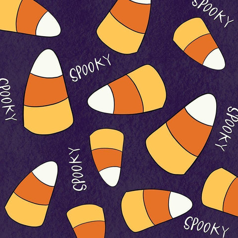 Spooky Black Modern Wood Framed Art Print by Wieners, Valerie