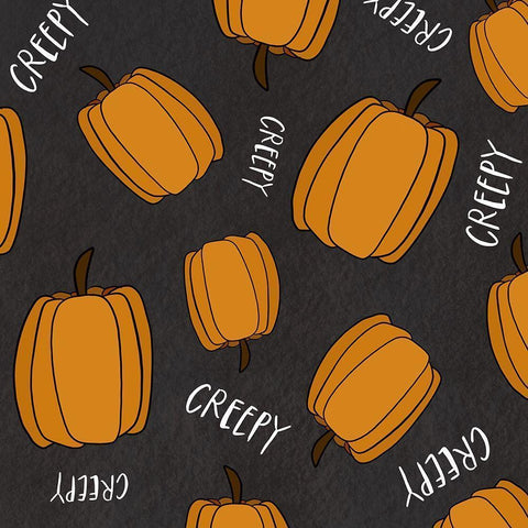 Creepy Gold Ornate Wood Framed Art Print with Double Matting by Wieners, Valerie