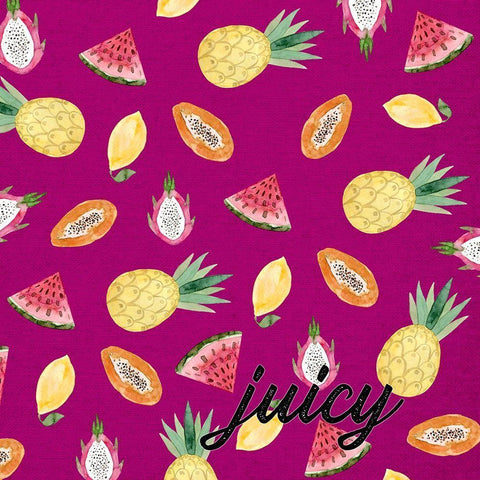 Juicy Black Modern Wood Framed Art Print with Double Matting by Wieners, Valerie