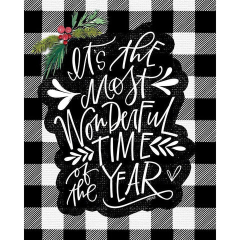 Wonderful Time White Modern Wood Framed Art Print by Wieners, Valerie