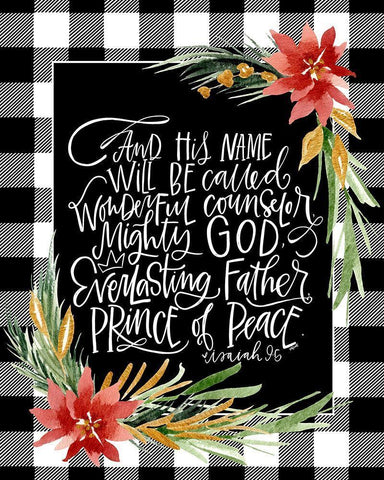 Mighty Black Ornate Wood Framed Art Print with Double Matting by Wieners, Valerie