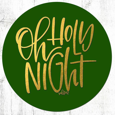 Holy Night White Modern Wood Framed Art Print by Wieners, Valerie