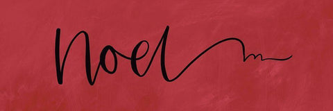 Noel Black Ornate Wood Framed Art Print with Double Matting by Wieners, Valerie