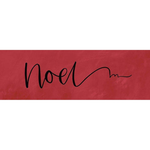 Noel White Modern Wood Framed Art Print by Wieners, Valerie