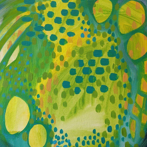 Abyss White Modern Wood Framed Art Print with Double Matting by Wieners, Valerie