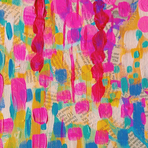 Cheer I Black Ornate Wood Framed Art Print with Double Matting by Wieners, Valerie