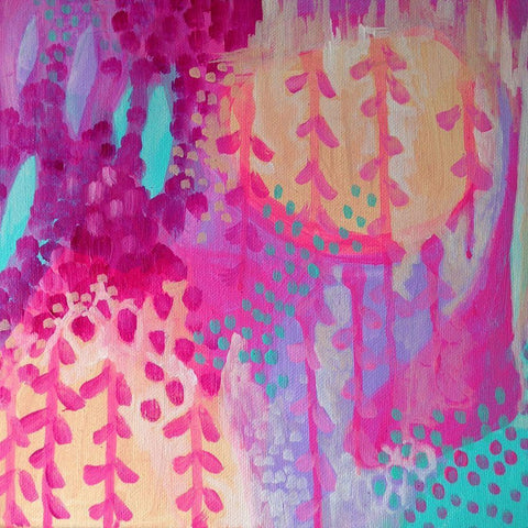 Color Black Modern Wood Framed Art Print with Double Matting by Wieners, Valerie