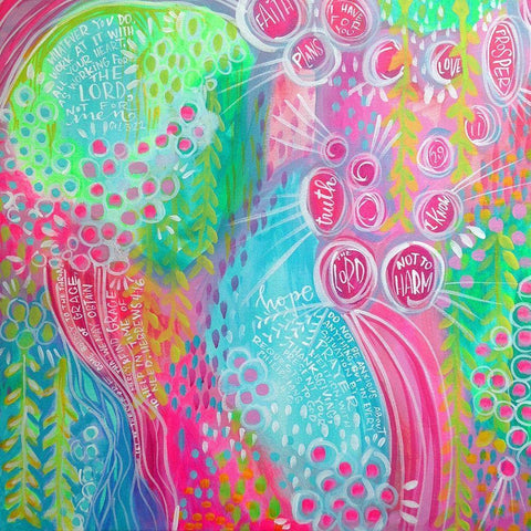 Joy Black Ornate Wood Framed Art Print with Double Matting by Wieners, Valerie