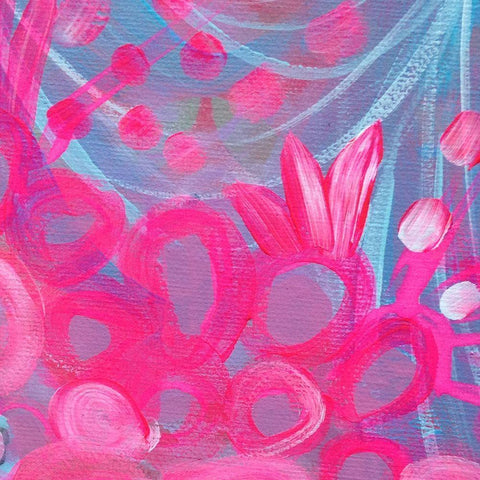 Bright III Gold Ornate Wood Framed Art Print with Double Matting by Wieners, Valerie