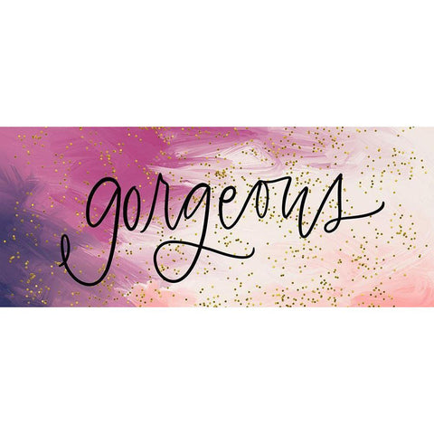 Gorgeous Black Modern Wood Framed Art Print by Wieners, Valerie