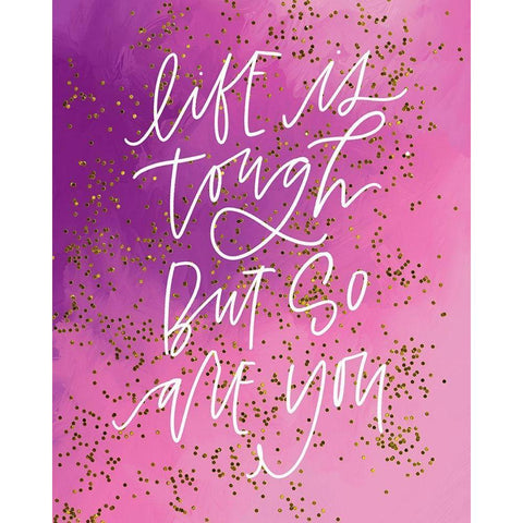 Life   Black Modern Wood Framed Art Print with Double Matting by Wieners, Valerie