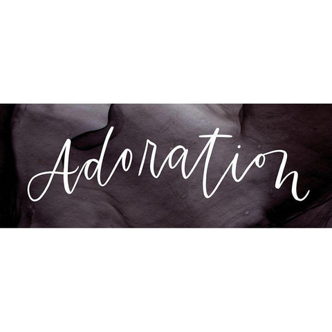 Adoration Gold Ornate Wood Framed Art Print with Double Matting by Wieners, Valerie