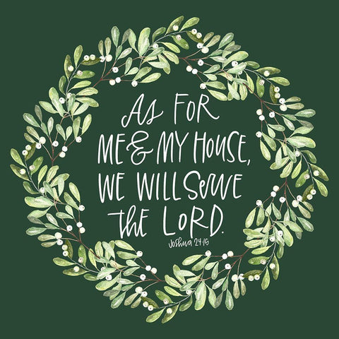 Serve Black Ornate Wood Framed Art Print with Double Matting by Wieners, Valerie