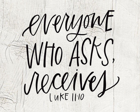 Everyone White Modern Wood Framed Art Print with Double Matting by Wieners, Valerie