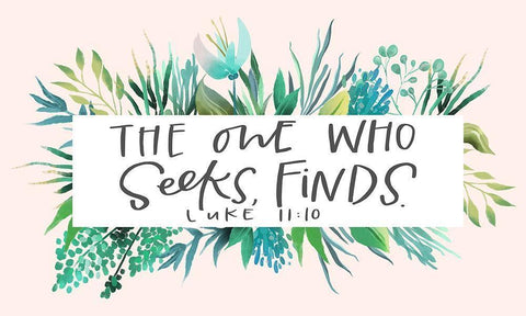 Find Seeks Black Ornate Wood Framed Art Print with Double Matting by Wieners, Valerie