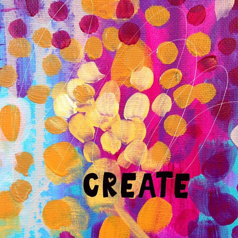 Create Black Modern Wood Framed Art Print with Double Matting by Wieners, Valerie