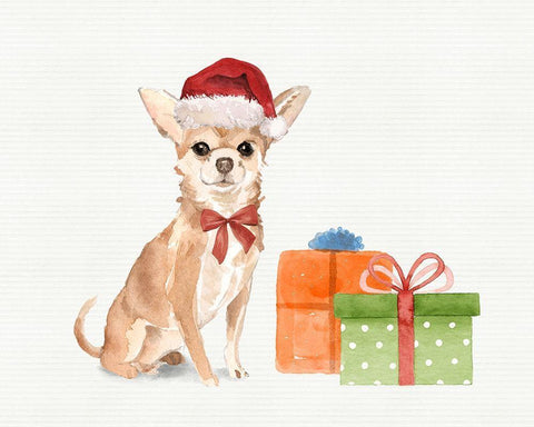 Chi Black Ornate Wood Framed Art Print with Double Matting by Wieners, Valerie