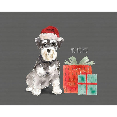 Sch Black Modern Wood Framed Art Print with Double Matting by Wieners, Valerie