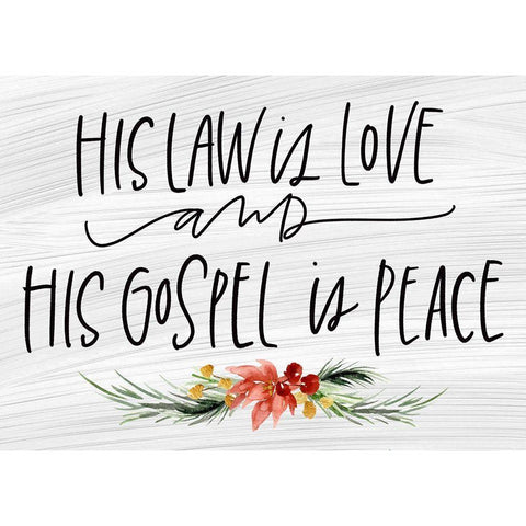 Law Is Gold Ornate Wood Framed Art Print with Double Matting by Wieners, Valerie