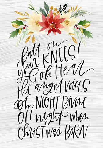 Fall On Black Ornate Wood Framed Art Print with Double Matting by Wieners, Valerie