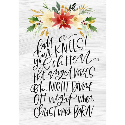 Fall On Black Modern Wood Framed Art Print by Wieners, Valerie