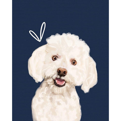 Bich Black Modern Wood Framed Art Print by Wieners, Valerie