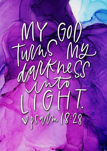 My God Black Ornate Wood Framed Art Print with Double Matting by Wieners, Valerie