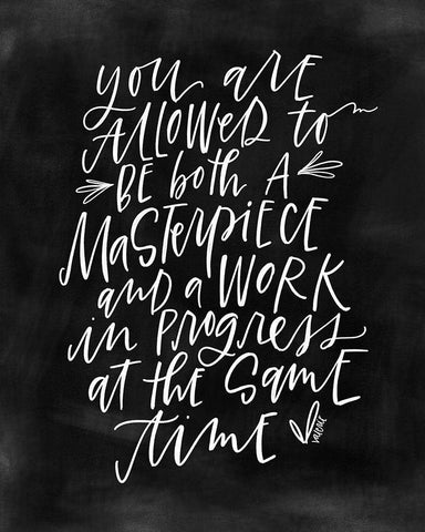 Masterpiece Black Ornate Wood Framed Art Print with Double Matting by Wieners, Valerie