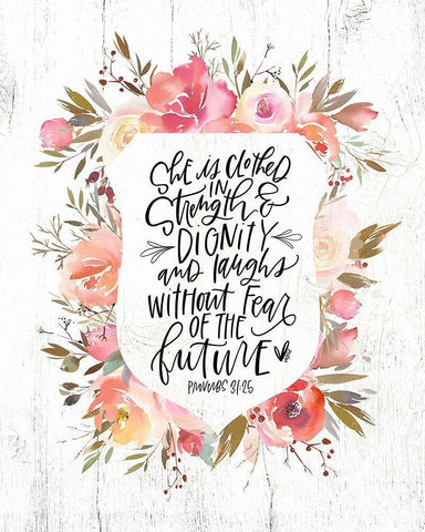 She is Clothed II Black Ornate Wood Framed Art Print with Double Matting by Wieners, Valerie