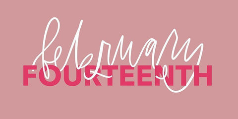 Valentines Day Black Ornate Wood Framed Art Print with Double Matting by Wieners, Valerie