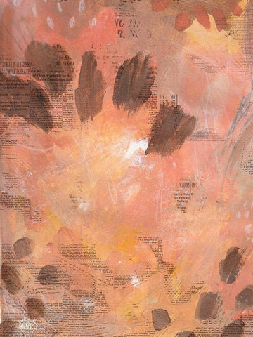 Fall Colors White Modern Wood Framed Art Print with Double Matting by Wieners, Valerie