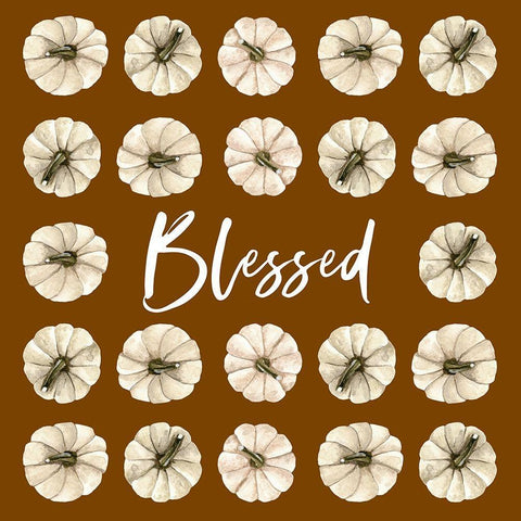 Blessed Fall Black Ornate Wood Framed Art Print with Double Matting by Wieners, Valerie