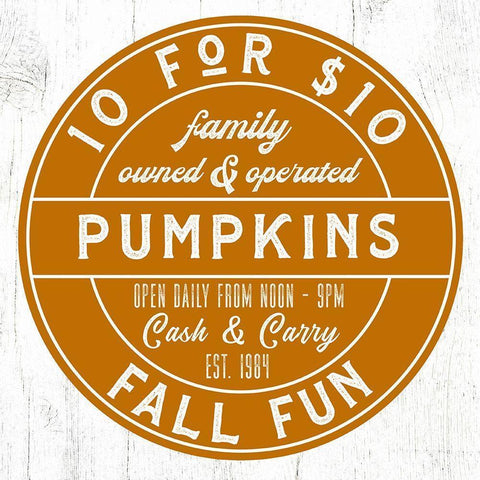 Fall Fun Black Modern Wood Framed Art Print with Double Matting by Wieners, Valerie