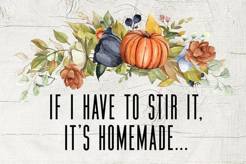 Stir It Black Ornate Wood Framed Art Print with Double Matting by Wieners, Valerie