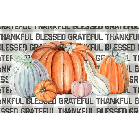 Pumpkin Pillow II White Modern Wood Framed Art Print by Wieners, Valerie