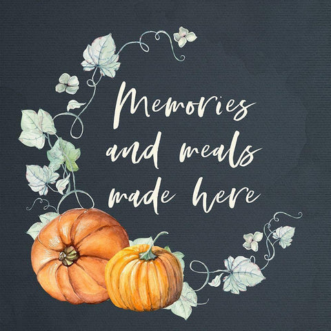 Fall Memories Black Modern Wood Framed Art Print with Double Matting by Wieners, Valerie