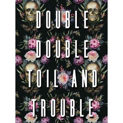 Double Double White Modern Wood Framed Art Print by Wieners, Valerie