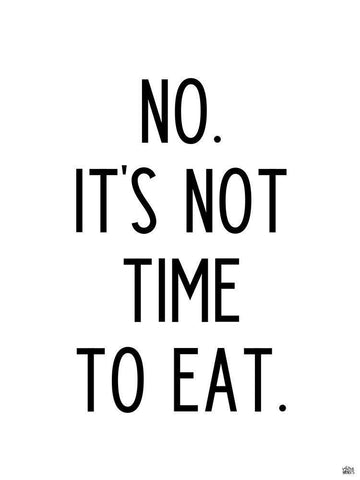 Eat Black Ornate Wood Framed Art Print with Double Matting by Wieners, Valerie