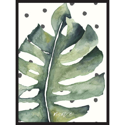 Move White Modern Wood Framed Art Print by Wieners, Valerie