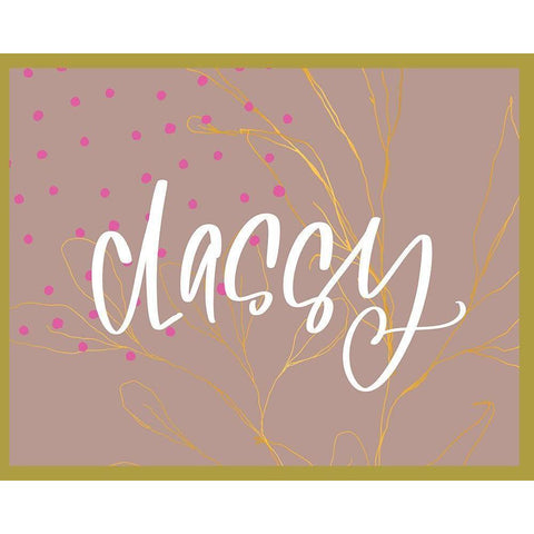 Classy White Modern Wood Framed Art Print by Wieners, Valerie