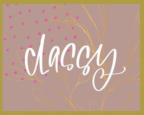 Classy White Modern Wood Framed Art Print with Double Matting by Wieners, Valerie