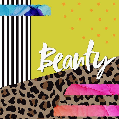 Beauty Black Ornate Wood Framed Art Print with Double Matting by Wieners, Valerie