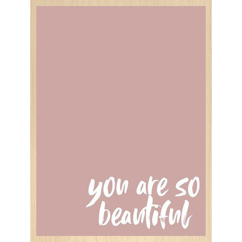 Beautiful White Modern Wood Framed Art Print by Wieners, Valerie