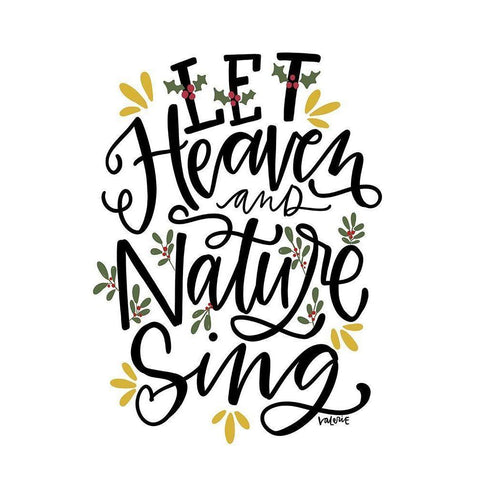 Heaven and Nature White Modern Wood Framed Art Print by Wieners, Valerie