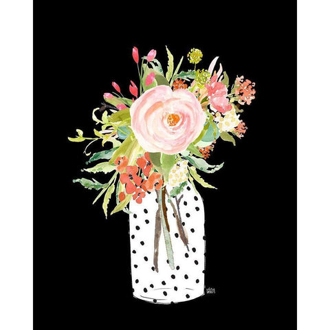 Coral Still Life Black Modern Wood Framed Art Print by Wieners, Valerie