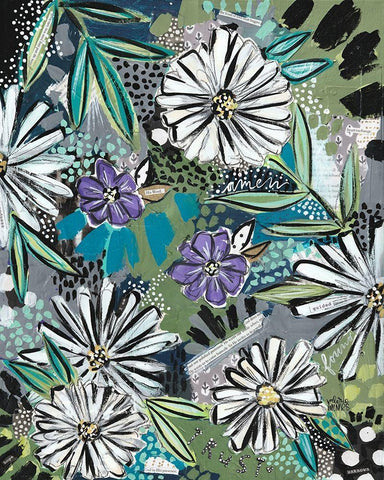 Trust Black Ornate Wood Framed Art Print with Double Matting by Wieners, Valerie