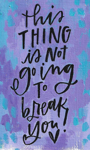 This Thing Black Ornate Wood Framed Art Print with Double Matting by Wieners, Valerie