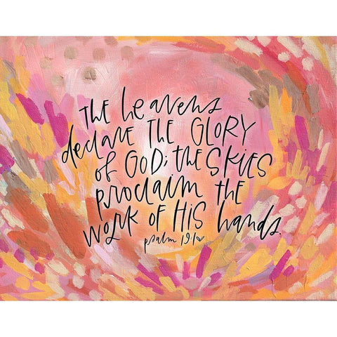 Heavens White Modern Wood Framed Art Print by Wieners, Valerie